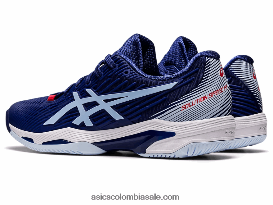 mujer Asics velocidad de solución ff 2 buceo azul/cielo suave 20X82N2999