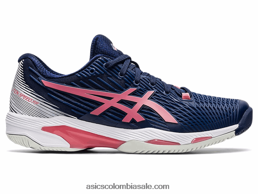 mujer Asics velocidad de solución ff 2 chaquetón/rosa ahumado 20X82N3654