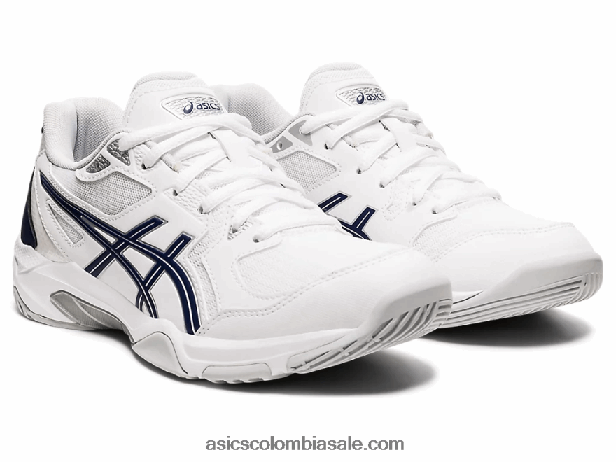 mujer Asics gel-cohete 10 blanco/chaquetón 20X82N3944