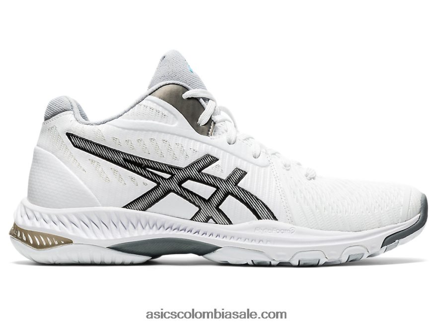 mujer Asics netburner balístico ff mt 2 blanco negro 20X82N3906