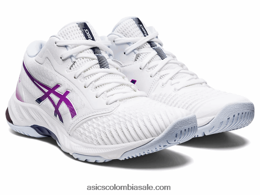 mujer Asics netburner balístico ff mt 3 Orquídea blanca 20X82N3100