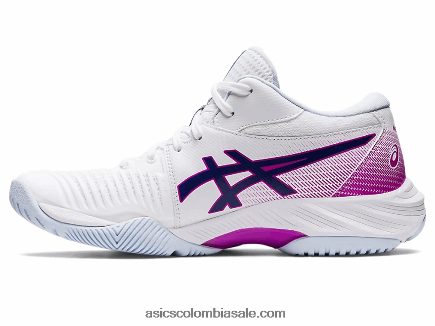 mujer Asics netburner balístico ff mt 3 Orquídea blanca 20X82N3100