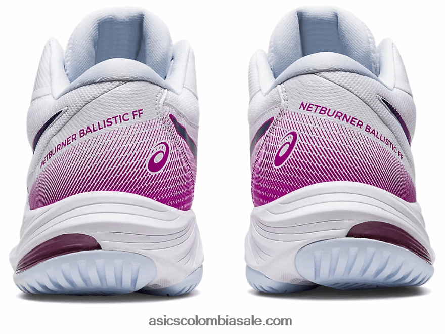 mujer Asics netburner balístico ff mt 3 Orquídea blanca 20X82N3100