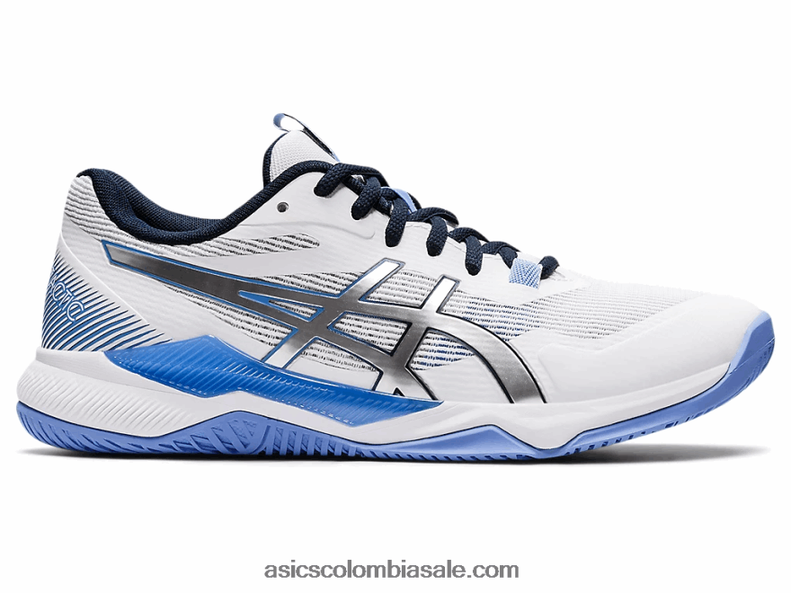 mujer Asics táctica de gel blanco/azul bígaro 20X82N3591