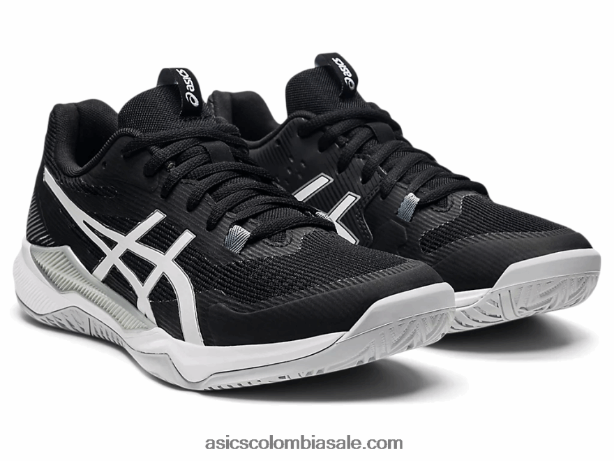 mujer Asics táctica de gel blanco negro 20X82N3562