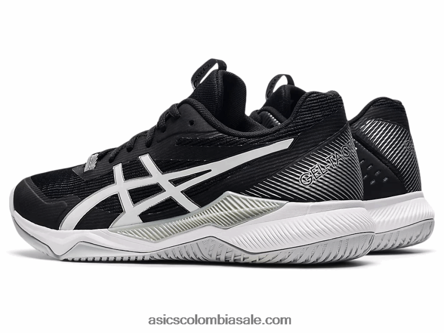 mujer Asics táctica de gel blanco negro 20X82N3562