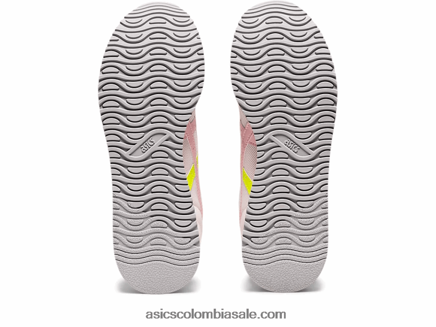 mujer Asics corredor de tigre blanco/algodón de azúcar 20X82N3141