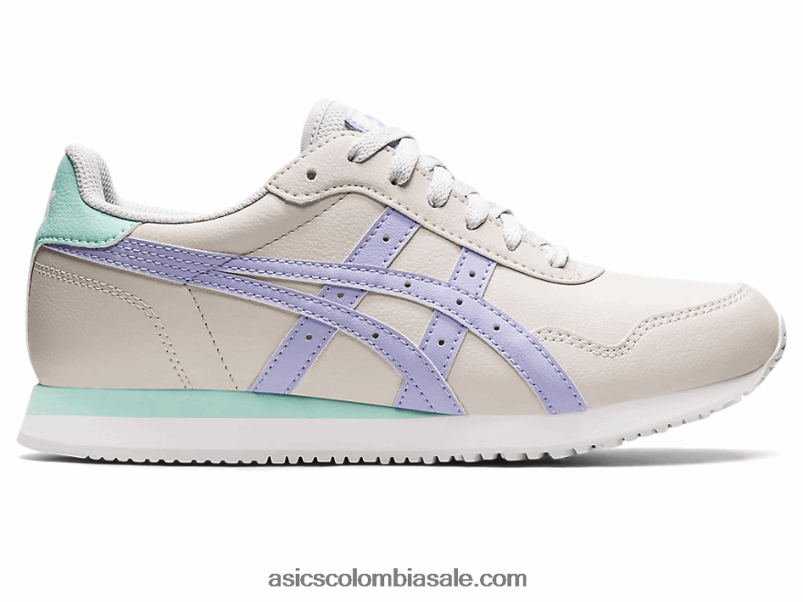 mujer Asics corredor de tigre gris glaciar/vapor 20X82N2622