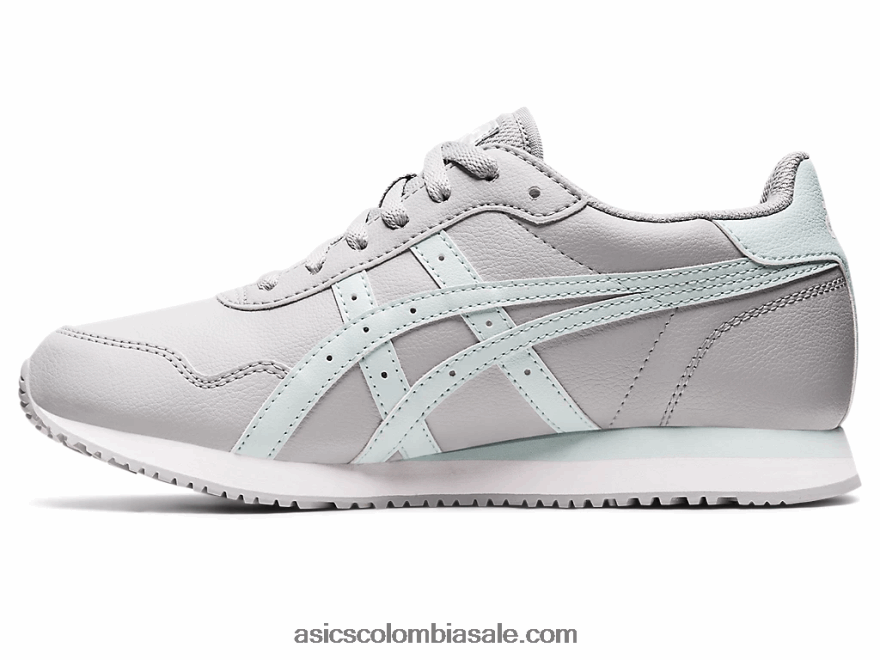 mujer Asics corredor de tigre gris piedmont/ángel aguamarina 20X82N3143