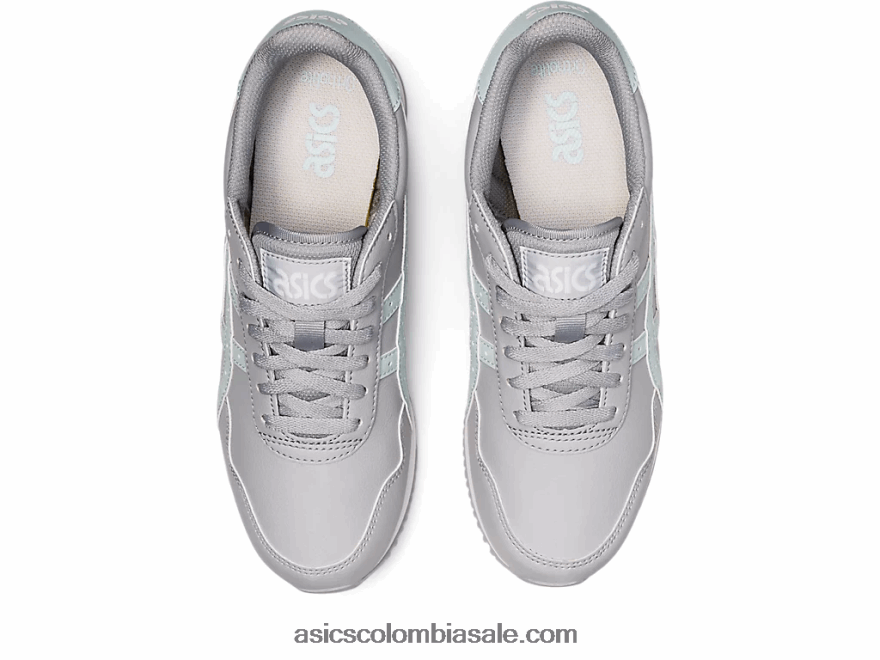 mujer Asics corredor de tigre gris piedmont/ángel aguamarina 20X82N3143