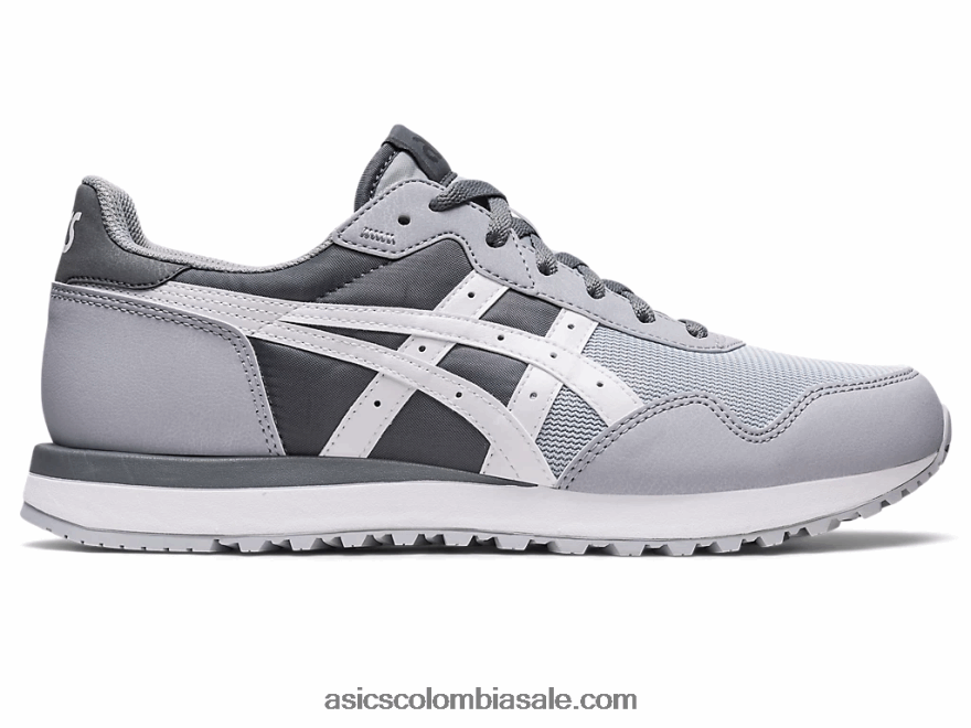 mujer Asics corredor de tigre ii gris piedmont/gris acero 20X82N259