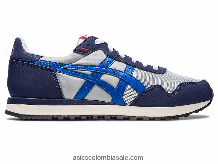 mujer Asics corredor de tigre ii gris piedmont/peacoat 20X82N274