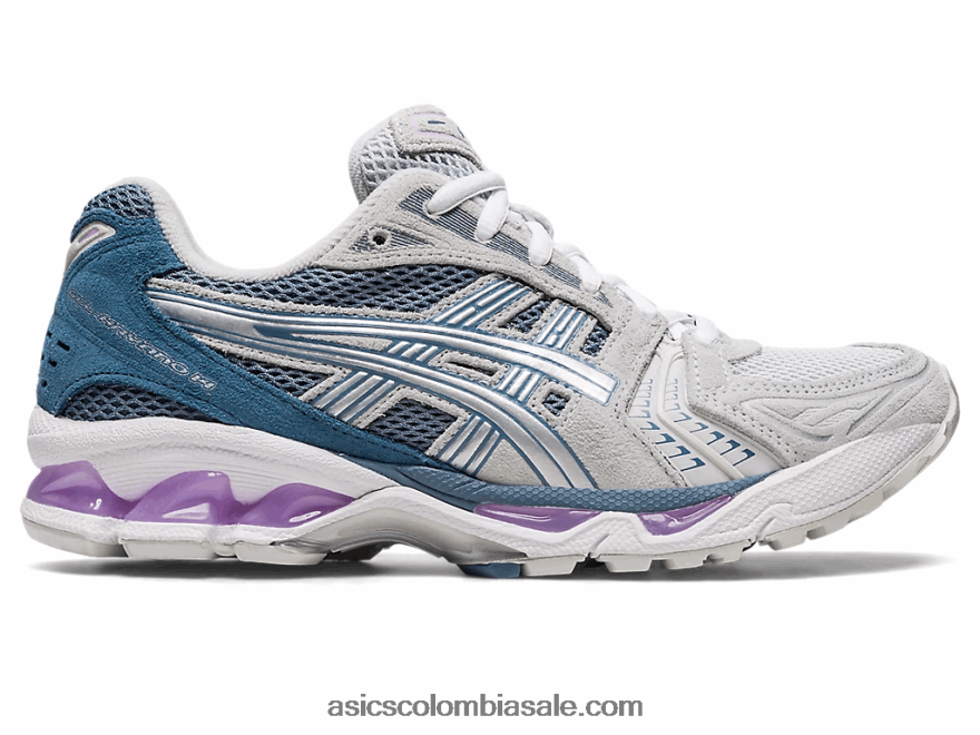 mujer Asics gel-kayano 14 gris glaciar/plata pura 20X82N2604