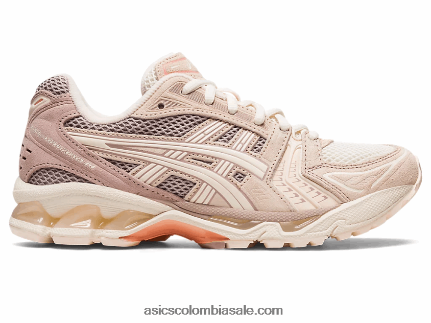 mujer Asics gel-kayano 14 melocotón blanco/crema 20X82N2590
