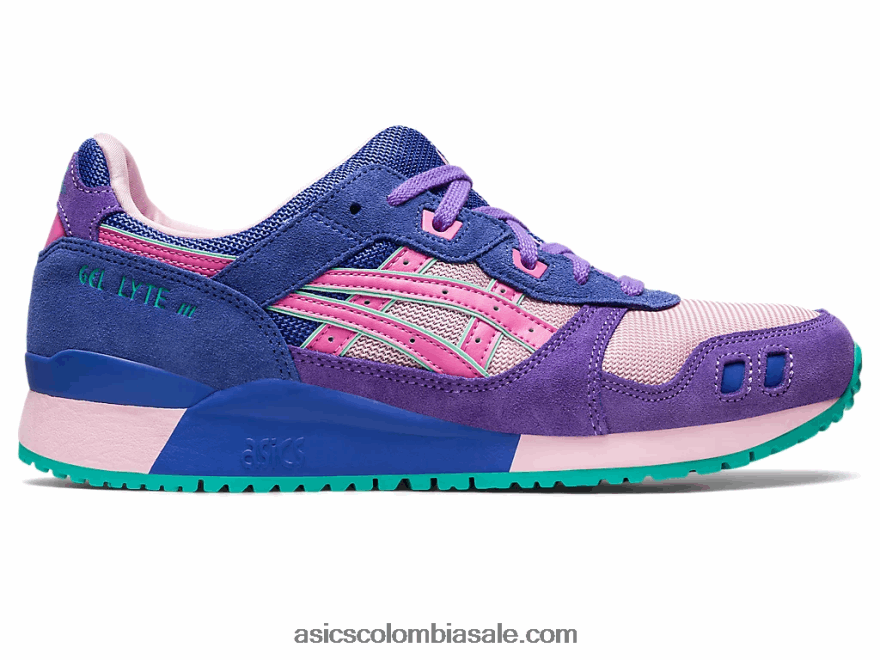 mujer Asics gel-lyte iii og algodón de azúcar/chicle 20X82N83