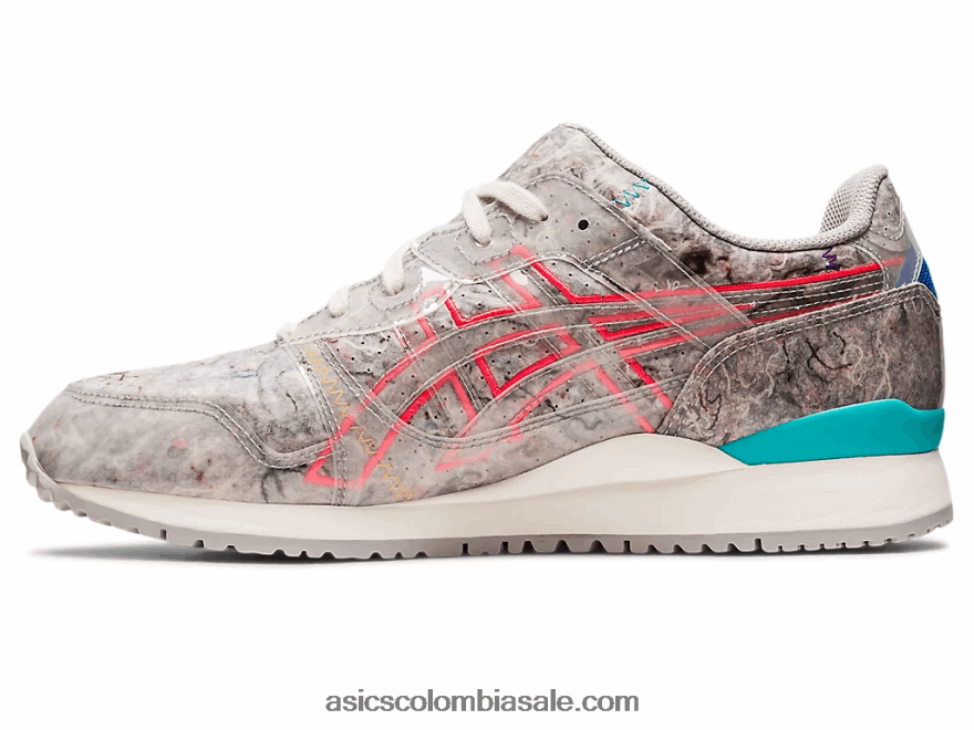 mujer Asics gel-lyte iii og fieltro reciclado gris ostra/rosa diva 20X82N212