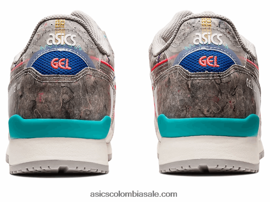 mujer Asics gel-lyte iii og fieltro reciclado gris ostra/rosa diva 20X82N212