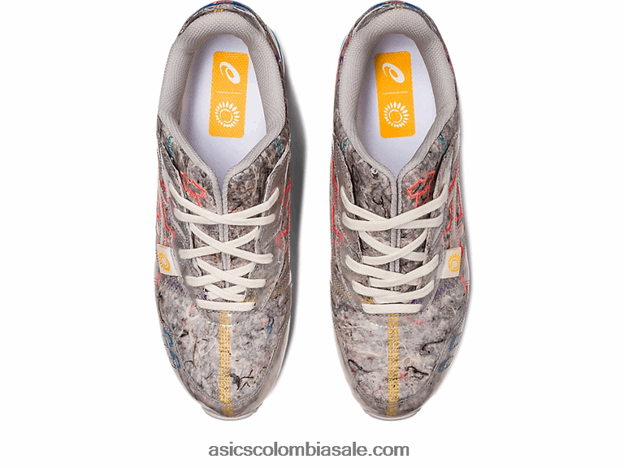 mujer Asics gel-lyte iii og fieltro reciclado gris ostra/rosa diva 20X82N212