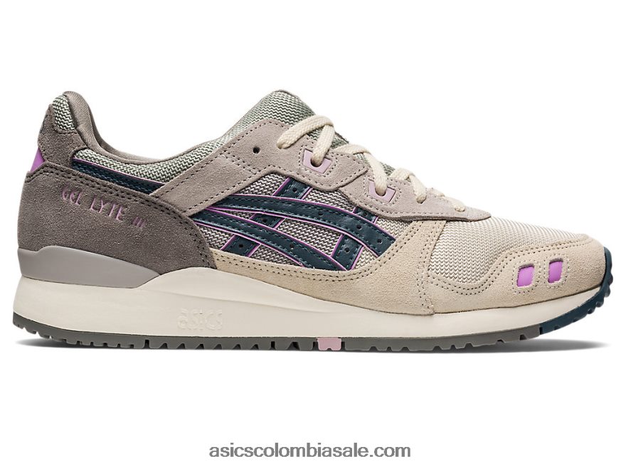 mujer Asics gel-lyte iii og gris humo/acorazado 20X82N748