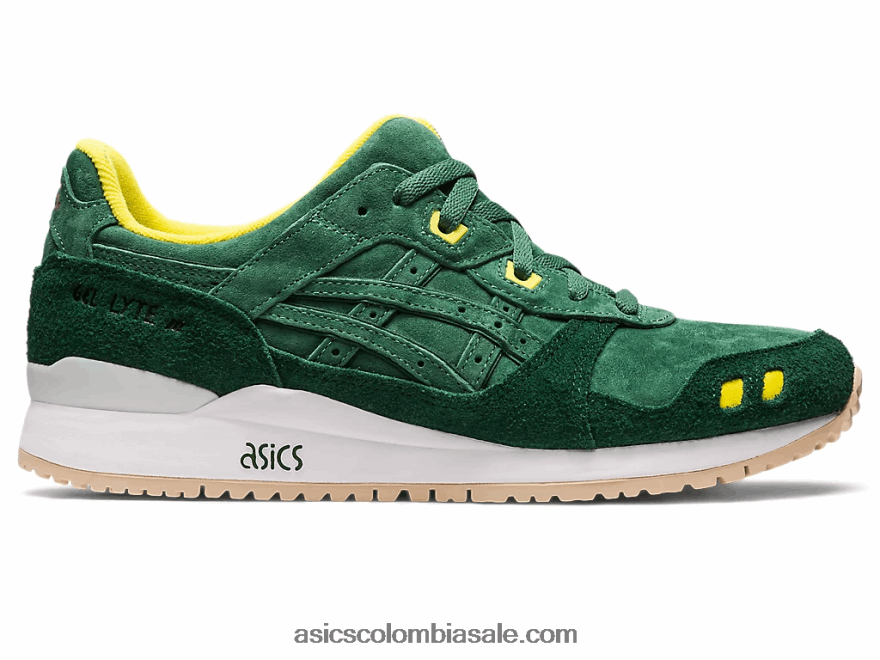 mujer Asics gel-lyte iii og trébol verde trébol/verde trébol 20X82N59