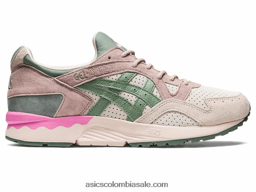 mujer Asics gel-lyte v primavera en japón crema/gris pizarra 20X82N60