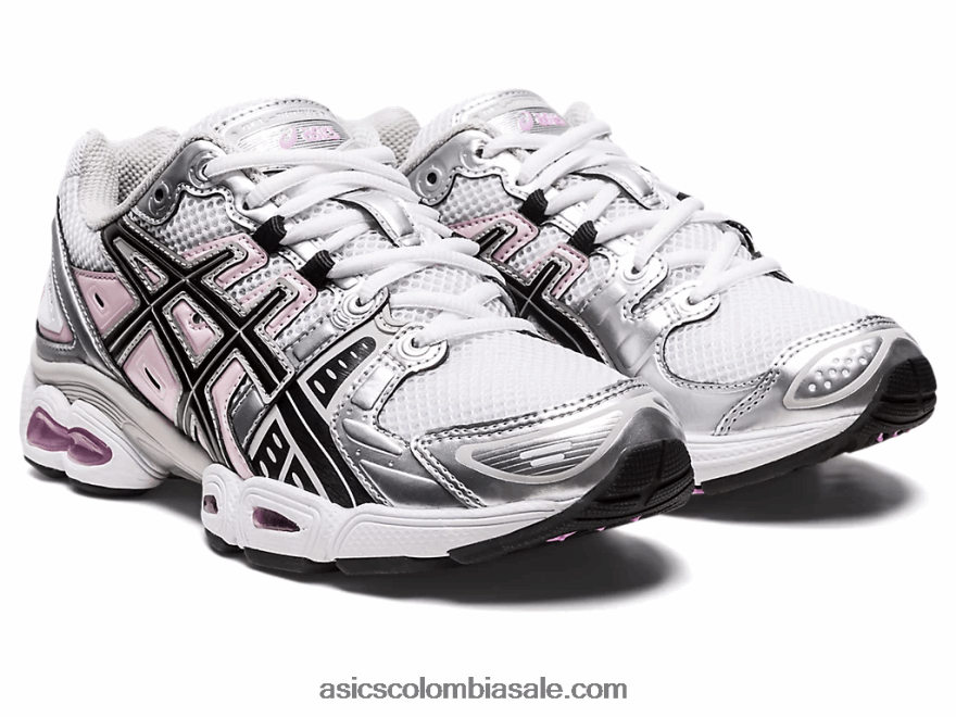 mujer Asics gel-nimbus 9 blanco negro 20X82N2931