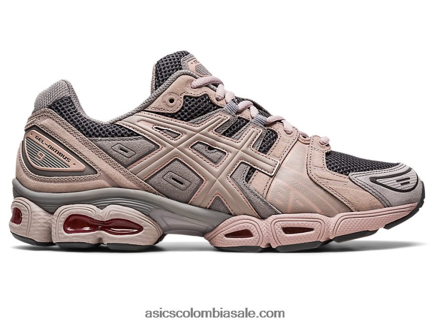 mujer Asics gel-nimbus 9 gris obsidiana/roca lunar 20X82N484