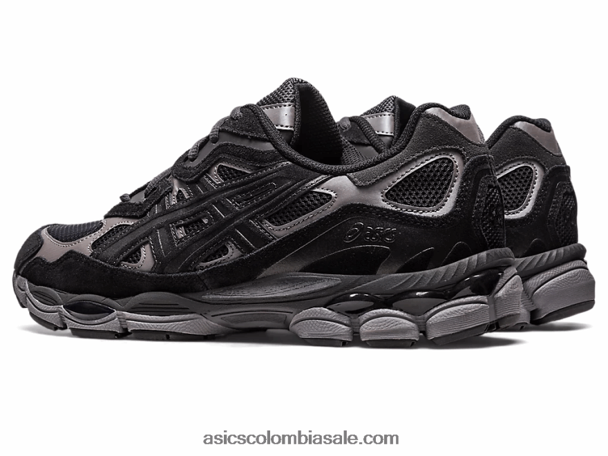 mujer Asics gel-nyc gris grafito/negro 20X82N52