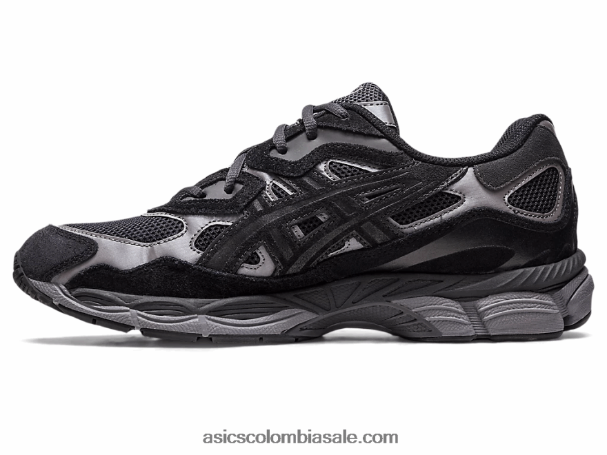 mujer Asics gel-nyc gris grafito/negro 20X82N52