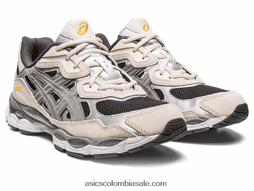 mujer Asics gel-nyc negro/gris arcilla 20X82N144