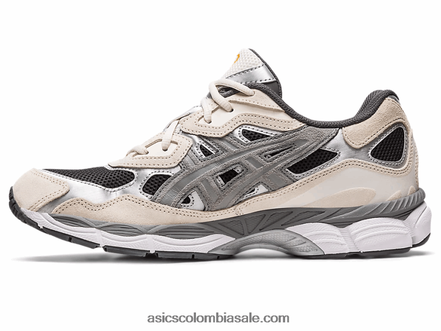 mujer Asics gel-nyc negro/gris arcilla 20X82N144