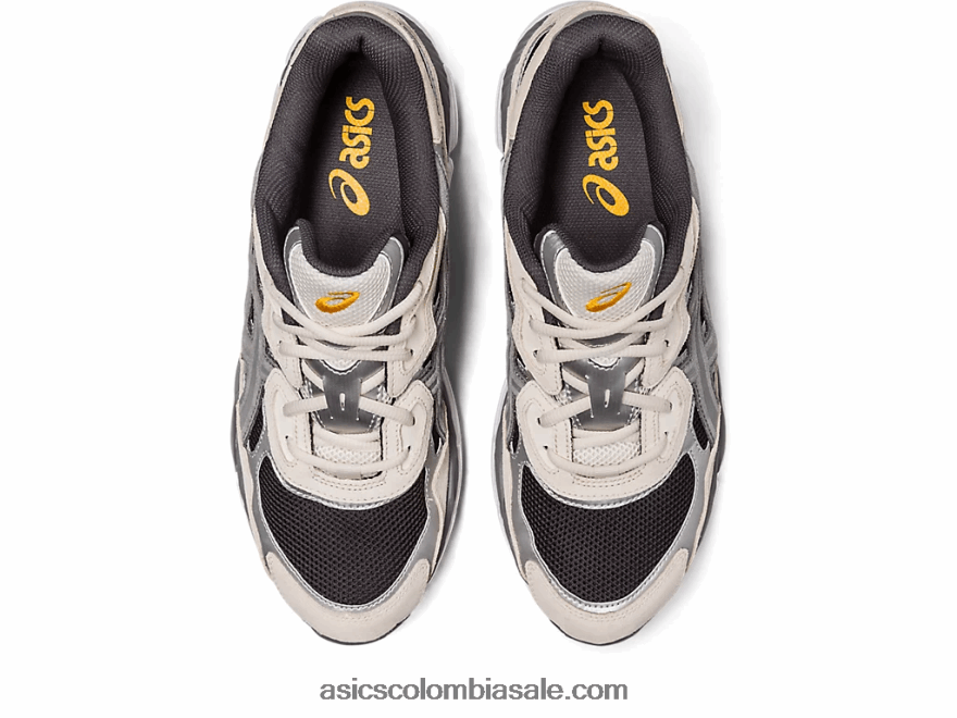mujer Asics gel-nyc negro/gris arcilla 20X82N144