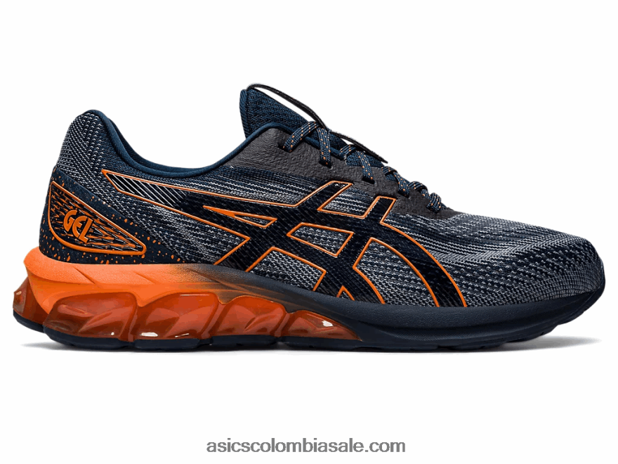 mujer Asics gel-quantum 180 vii azul francés/naranja lava 20X82N733