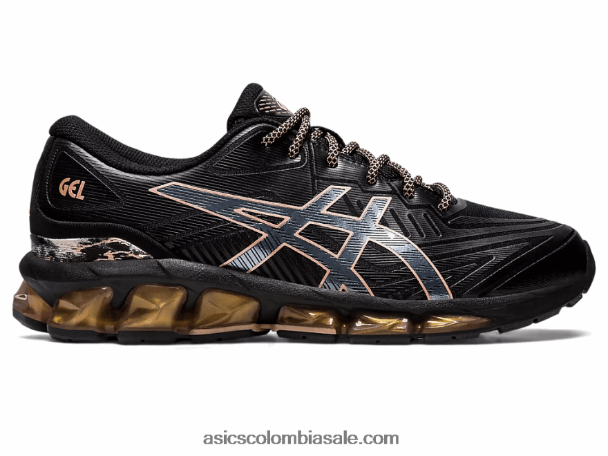 mujer Asics gel-quantum 360 vii negro/oro rosa 20X82N2759