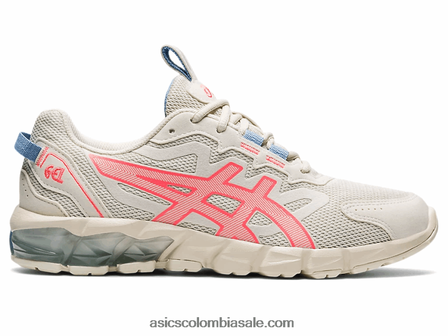 mujer Asics gel-quantum 90 3 abedul/coral llameante 20X82N3909