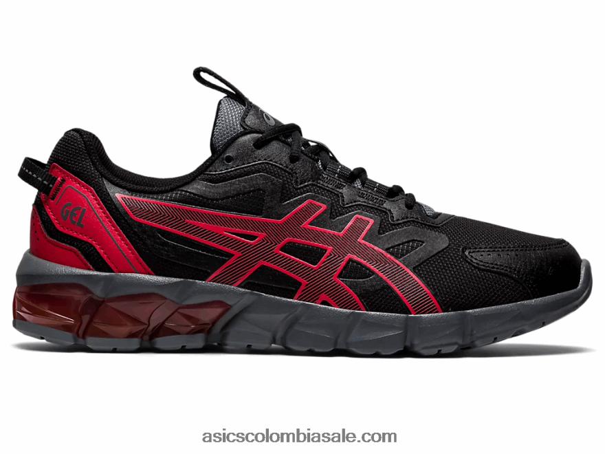 mujer Asics gel-quantum 90 3 alerta negra/roja 20X82N711