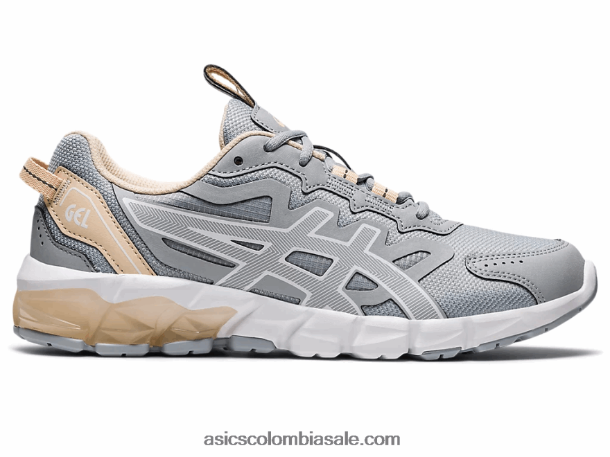 mujer Asics gel-quantum 90 3 gris piedmont/rosa acogedor 20X82N2688