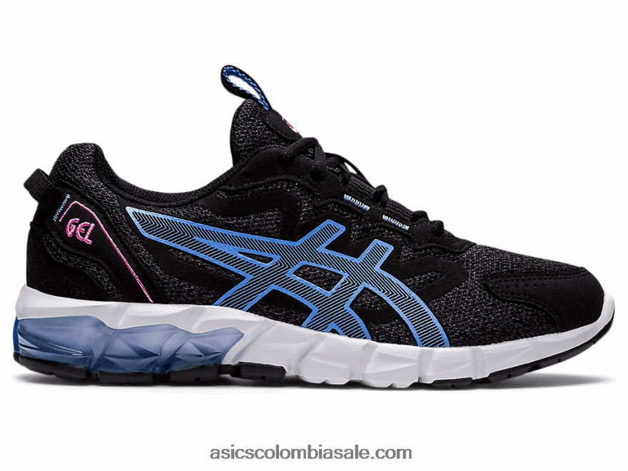mujer Asics gel-quantum 90 3 negro/azul bígaro 20X82N3907