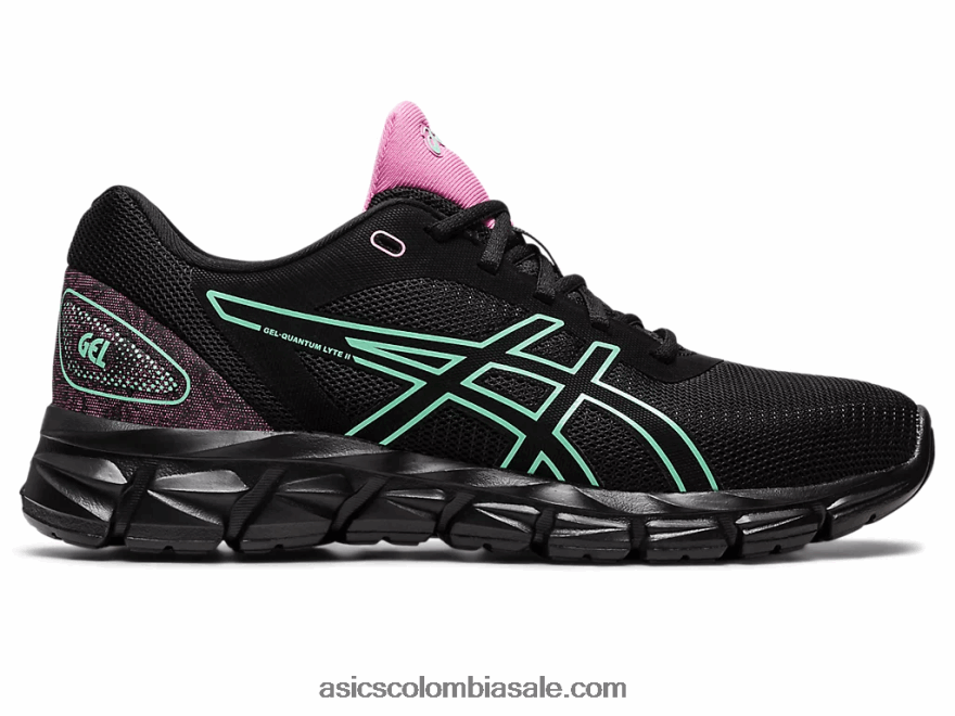 mujer Asics gel-quantum lyte ii negro/verde hielo 20X82N2340