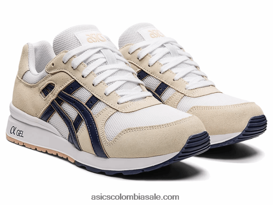 mujer Asics gt-ii crema/azul trueno 20X82N3739