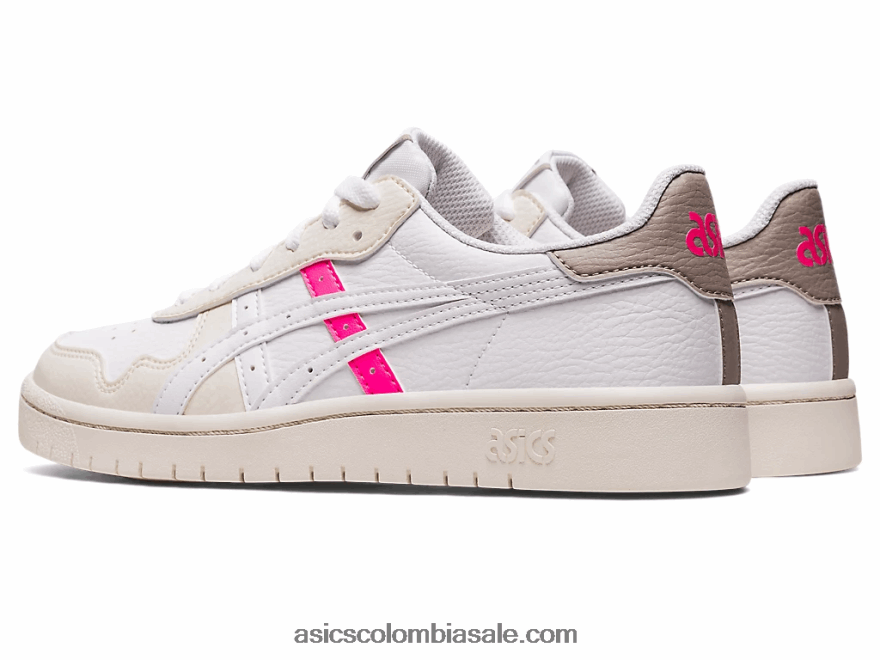 mujer Asics japón blanco/rosa fuerte 20X82N2628