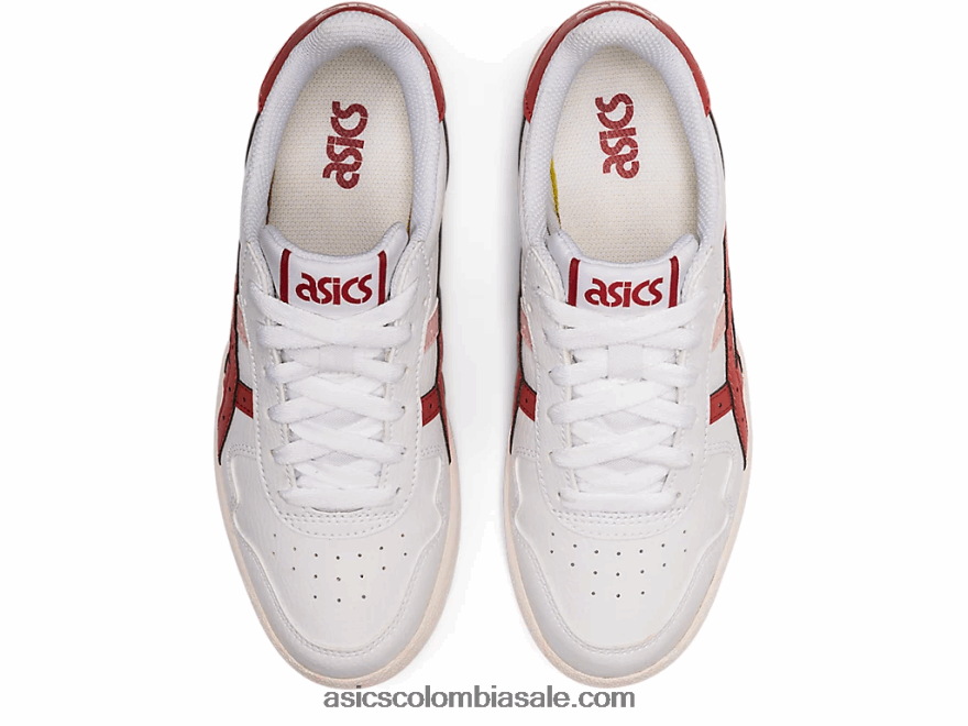 mujer Asics japón ladrillo blanco/rojo 20X82N2904