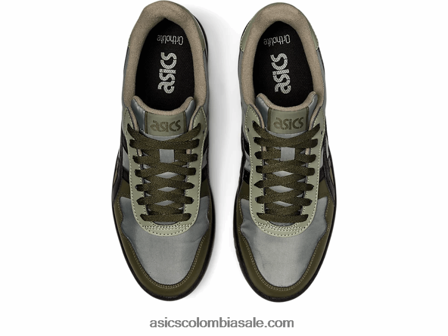 mujer Asics japón liquen verde/negro 20X82N856
