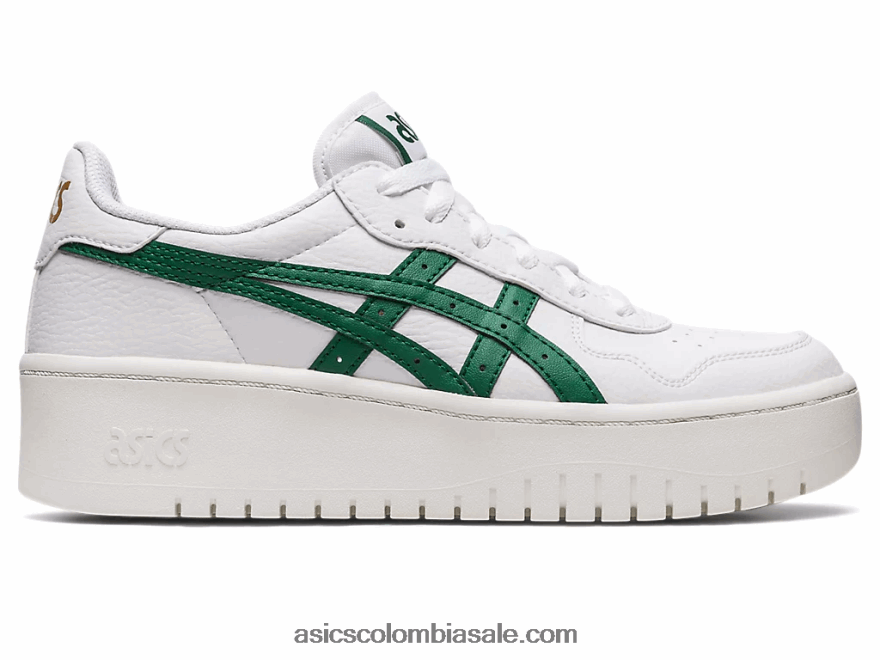 mujer Asics japón s pf blanco/verde trébol 20X82N2637