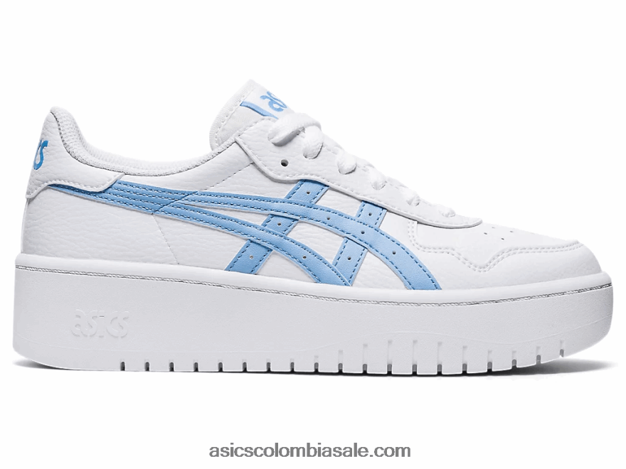 mujer Asics japón s pf dicha blanca/azul 20X82N3321