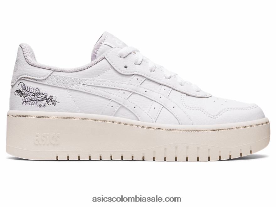 mujer Asics japón s pf toque blanco/lila 20X82N2186
