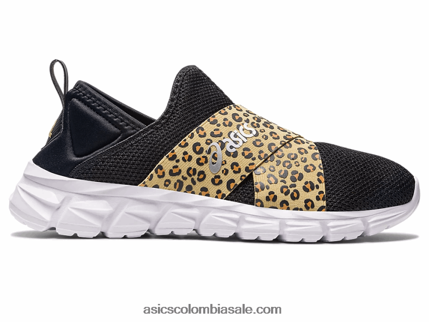 mujer Asics slip-on lyte cuántico arena negro 20X82N3112