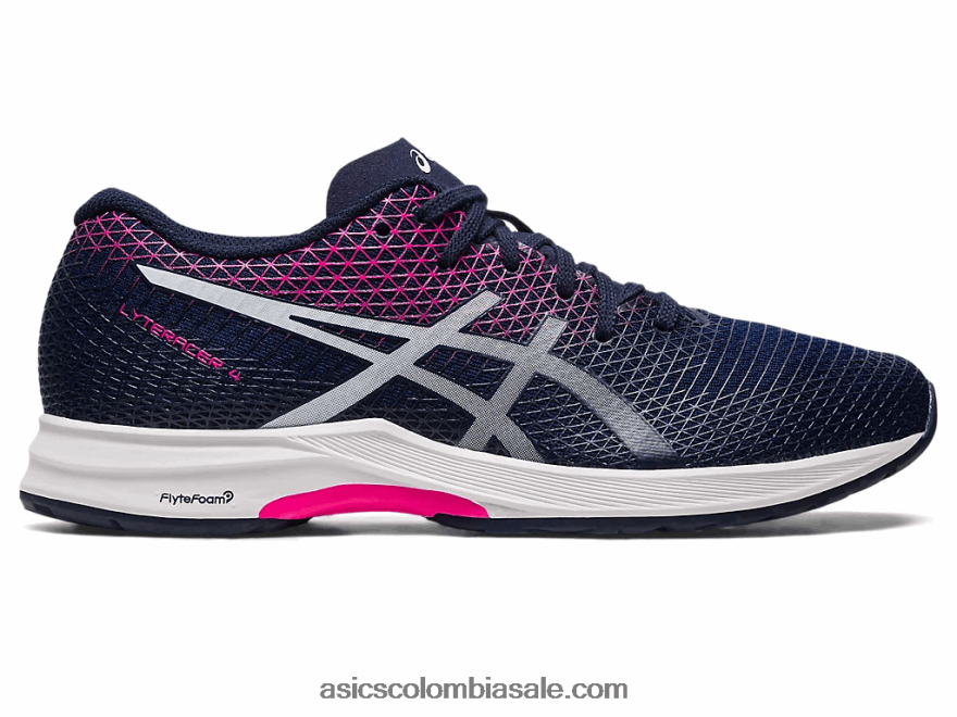 mujer Asics alfabetización 4 medianoche/blanco 20X82N2211