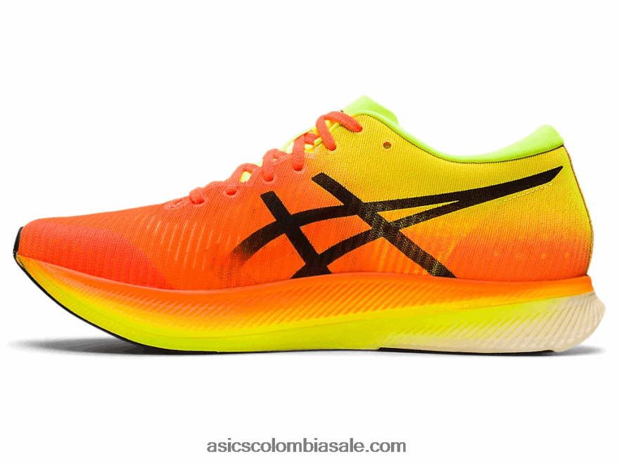 mujer Asics borde de metavelocidad impactante naranja/negro 20X82N2845