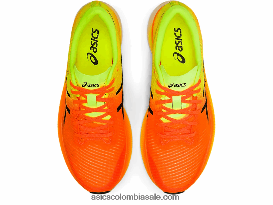 mujer Asics borde de metavelocidad impactante naranja/negro 20X82N2845